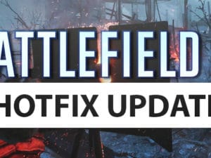 battlefield V hotfix update teaser