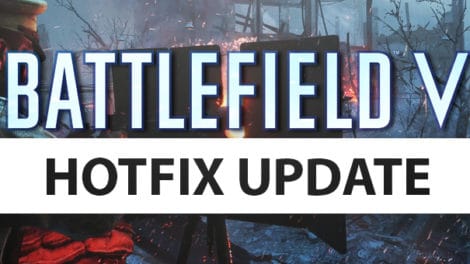 battlefield V hotfix update teaser