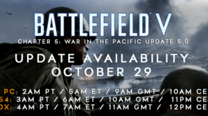 Battlefield V Alles was ihr zum heutigen Update 5.0 wissen müsst Changelog Update Zeiten und Downloadgröße