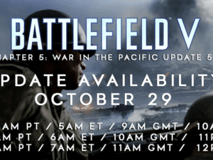 Battlefield V Alles was ihr zum heutigen Update 5.0 wissen müsst Changelog Update Zeiten und Downloadgröße