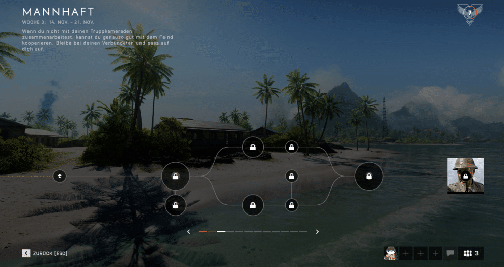 Tides of War: Kapitel 5 Event – Mannhaft 1 battlefield v tides of war Mannhaft 1