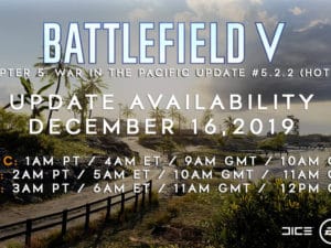Battlefield V Hotfix Update 5.2.2 erscheint Morgen