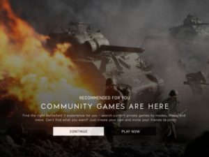 communtiy games available now