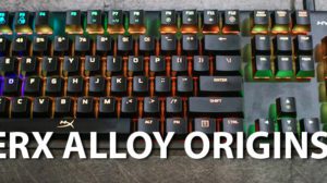 HyperX Alloy Origins Gaming Keyboard test