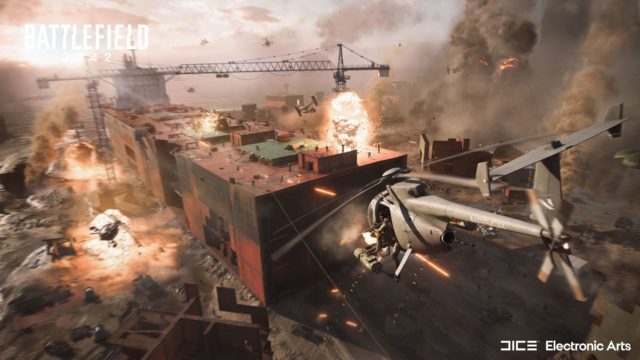Battlefield 2042: DICE gibt weitere Details zur Multiplayer Karte "Discarded" bekannt 3 bf 2042 screenshot epic scale