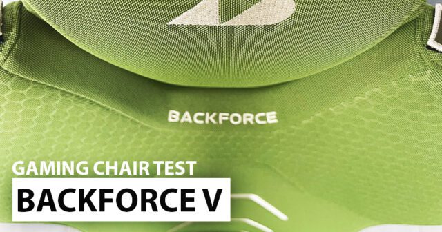 Backforce V – Test des neuen Gaming Chairs für unter 400 Euro backforce v teaser green