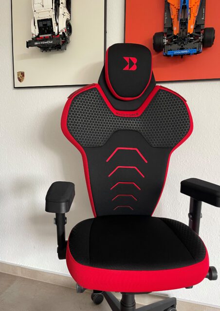 Testbericht: Backforce V Plus Gaming-Stuhl 4 Backforce V Plus Rot 3