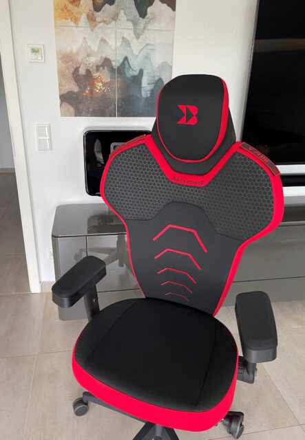 Testbericht: Backforce V Plus Gaming-Stuhl 5 Backforce V Plus Rot 4