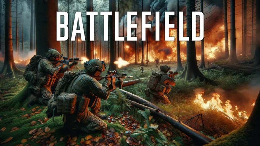 33907019 soldaten in einem brennenden wald 2n6kkhp1Upfe