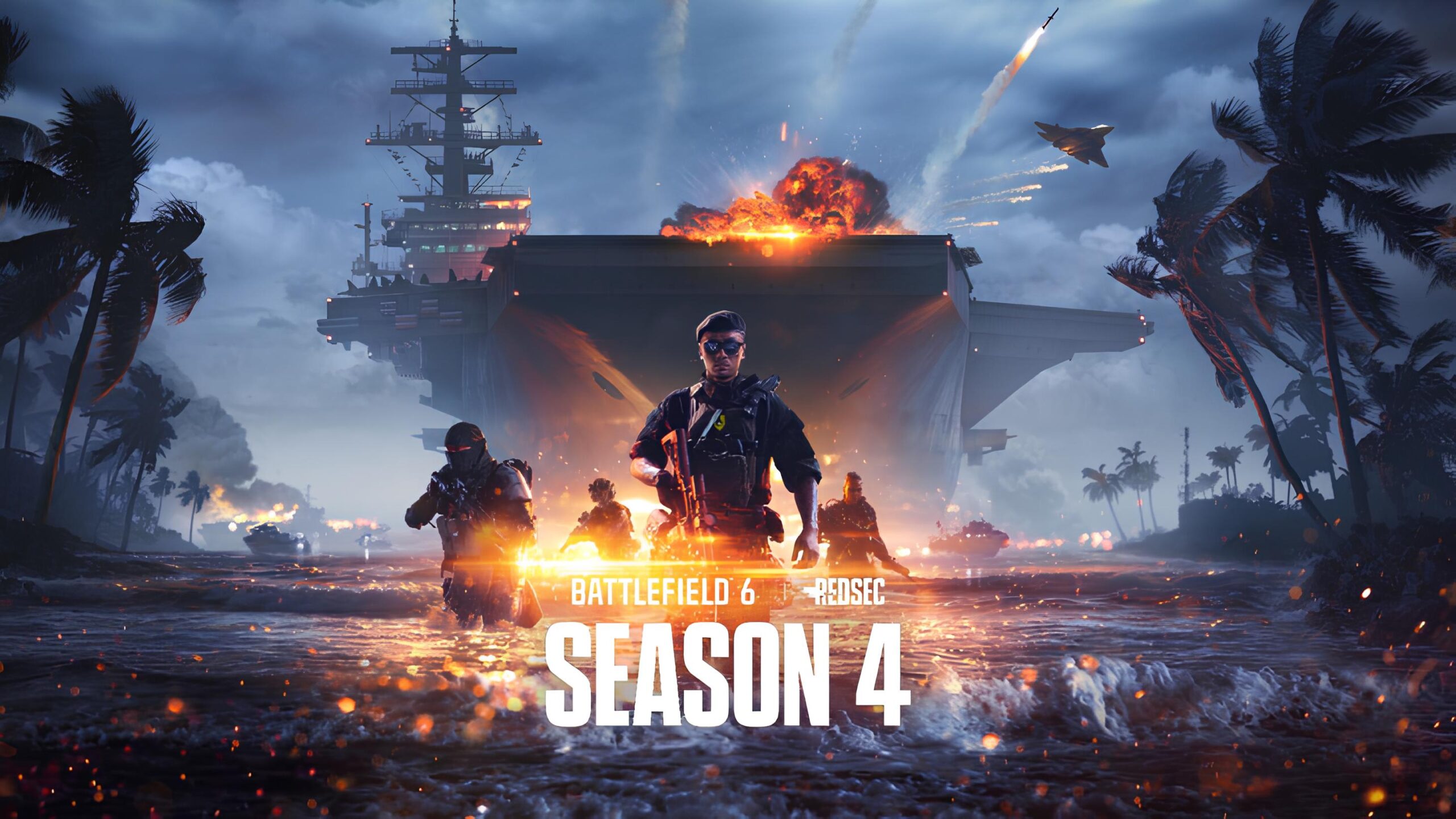 Battlefield 6 Season 4: Neues Keyart bestätigt Naval Warfare & mögliches REDSEC Update 2 Battlefield 6 Season 4 Offizielles Keyart scaled