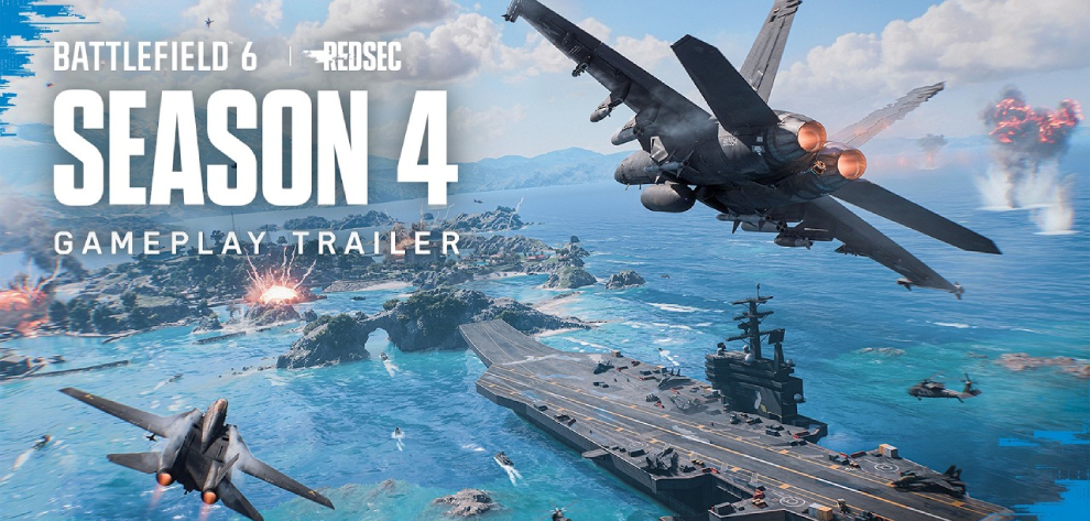 Battlefield 6 Season 4: Offizieller Gameplay-Trailer zeigt „Naval Warfare“ mit Tsuru Reef sowie Wake Island & enthüllt Starttermin 1 Battlefield 6 Season 4 Offizieller Gameplay Trailer teaser