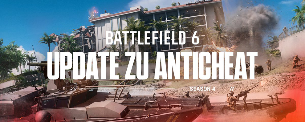 Battlefield 6 Season 4: Großes Anti-Cheat Update von den Entwicklern 1 Battlefield 6 Anticheat Update Season 4 Teaser