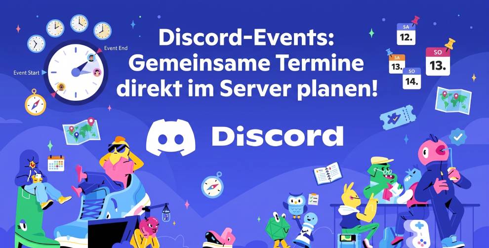 Discord-Events: Gemeinsame Termine direkt im Server planen 1 discord events planen
