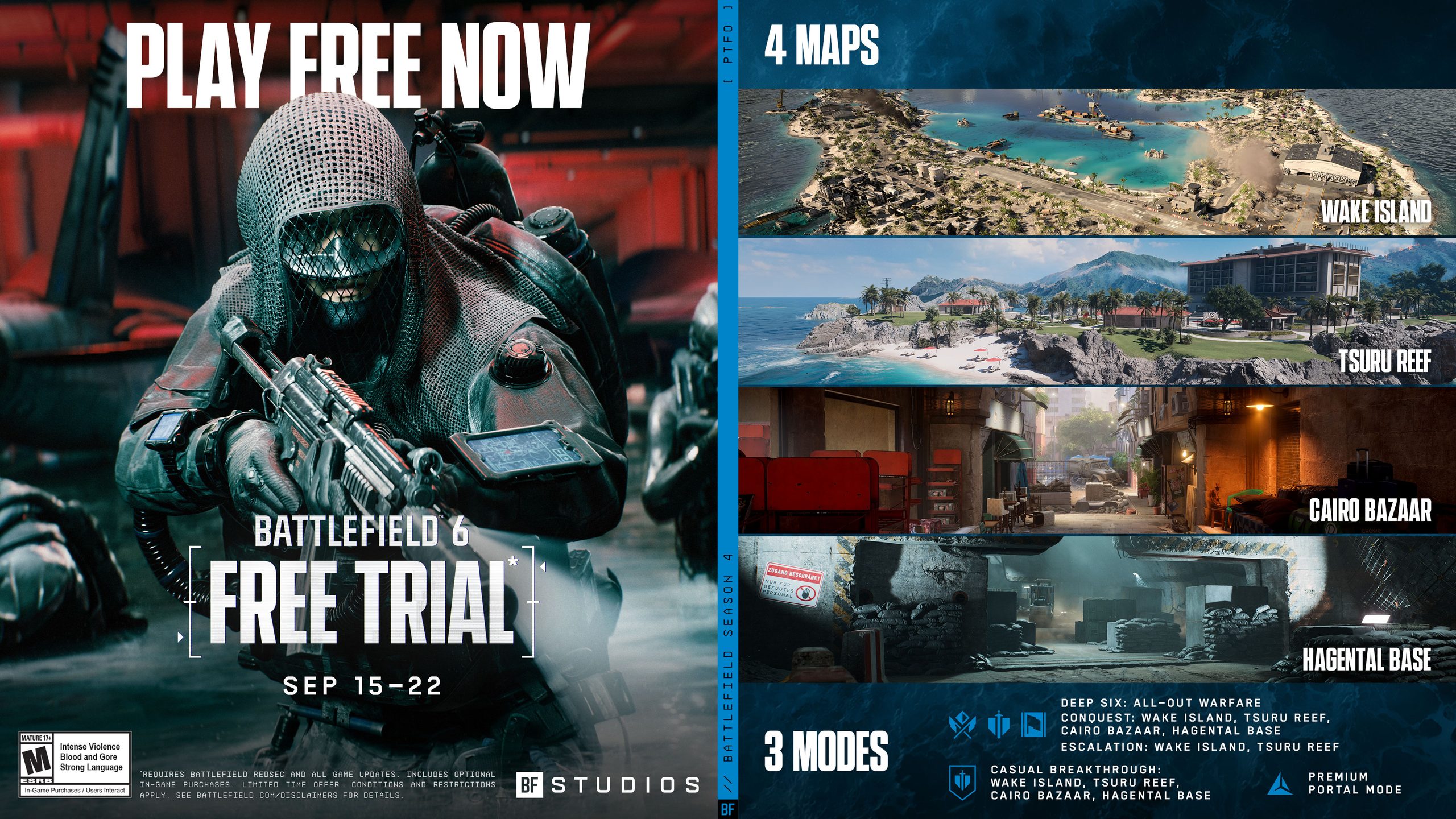 Battlefield 6 Free Trial Spiele jetzt eine Woche lang kostenlos – Alle Infos zu Maps Modi und dem Deep Six Event scaled