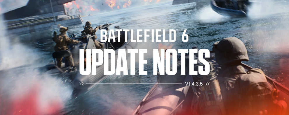 Battlefield 6 Update 1.4.3.5: Top Gun Skins für alle Klassen, Bugfixes für Wake Island und Carrier Strike sowie PS5-Fixes und mehr 1 Battlefield 6 Update 1.4.3.5 Top Gun Skins fuer alle Klassen Bugfixes fuer Wake Island und Carrier Strike sowie PS5 Fixes und mehr
