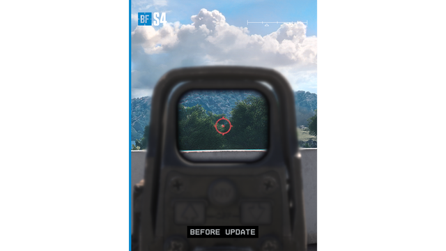 Battlefield 6 Update 1.4.3.0: Alle Infos zu Season 4 Tidal Strike, Proximity Chat & Balancing 3 PJ BF6 S4 ReticleUpdate 01 3x4 Before